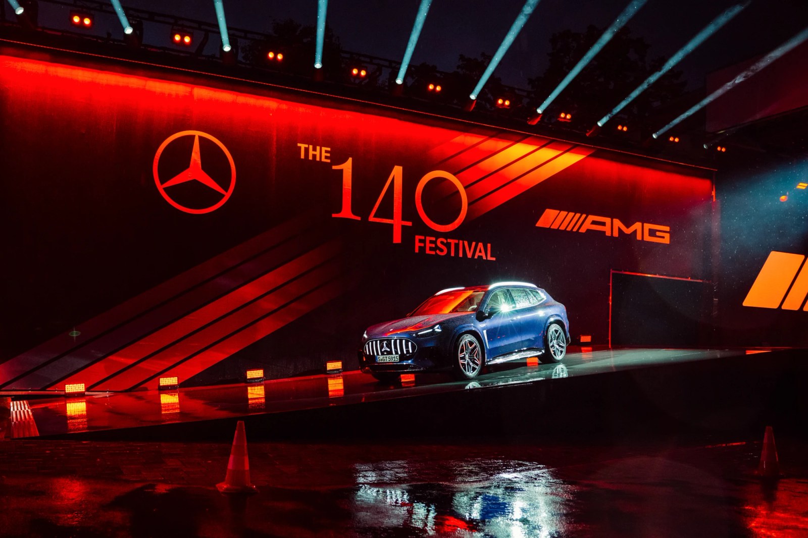 Mercedes Marks 140 Years With a 140-Car Parade and the AMG GT SUV