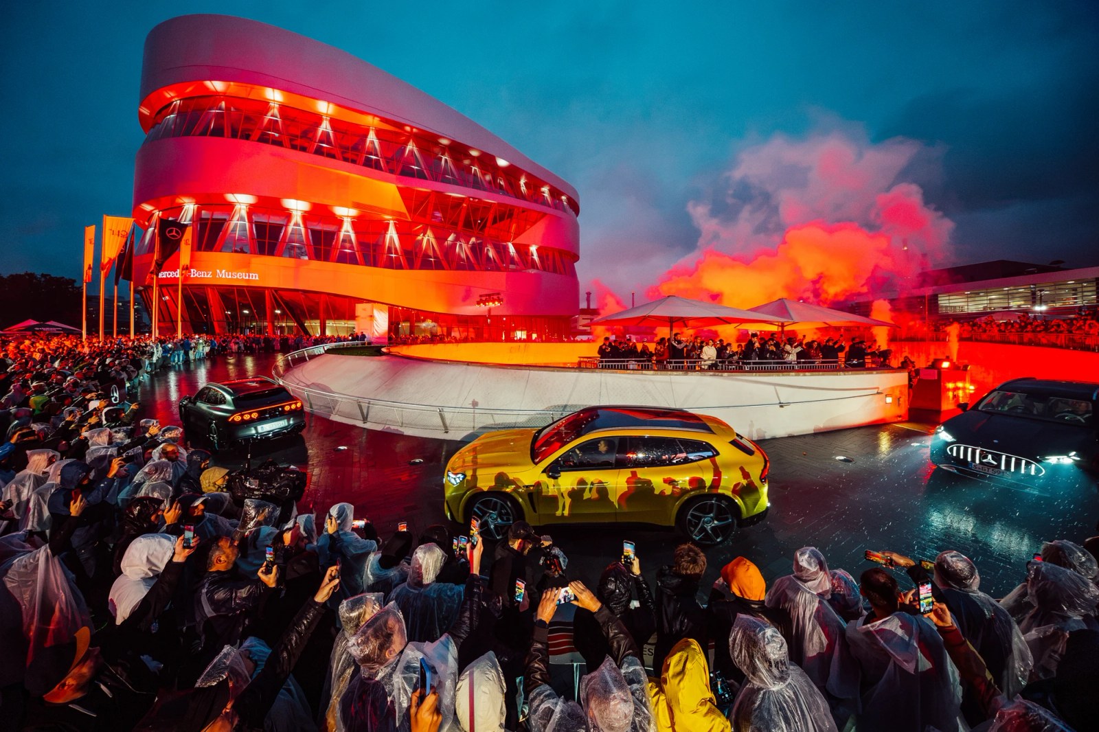 Mercedes Marks 140 Years With a 140-Car Parade and the AMG GT SUV