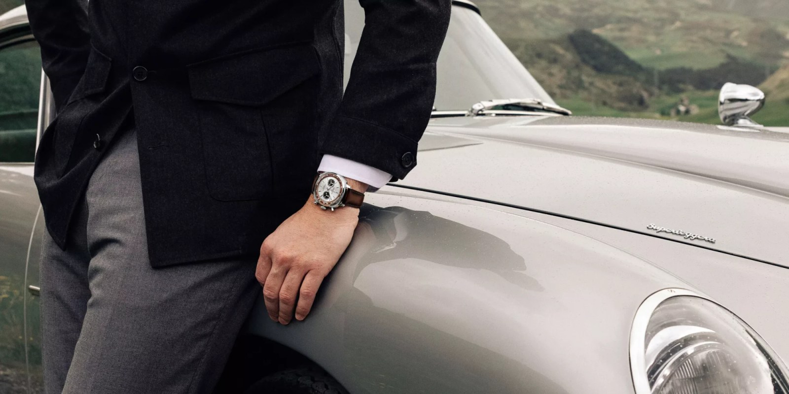 Breitling Top Time Tribute to Aston Martin DB5 presentation