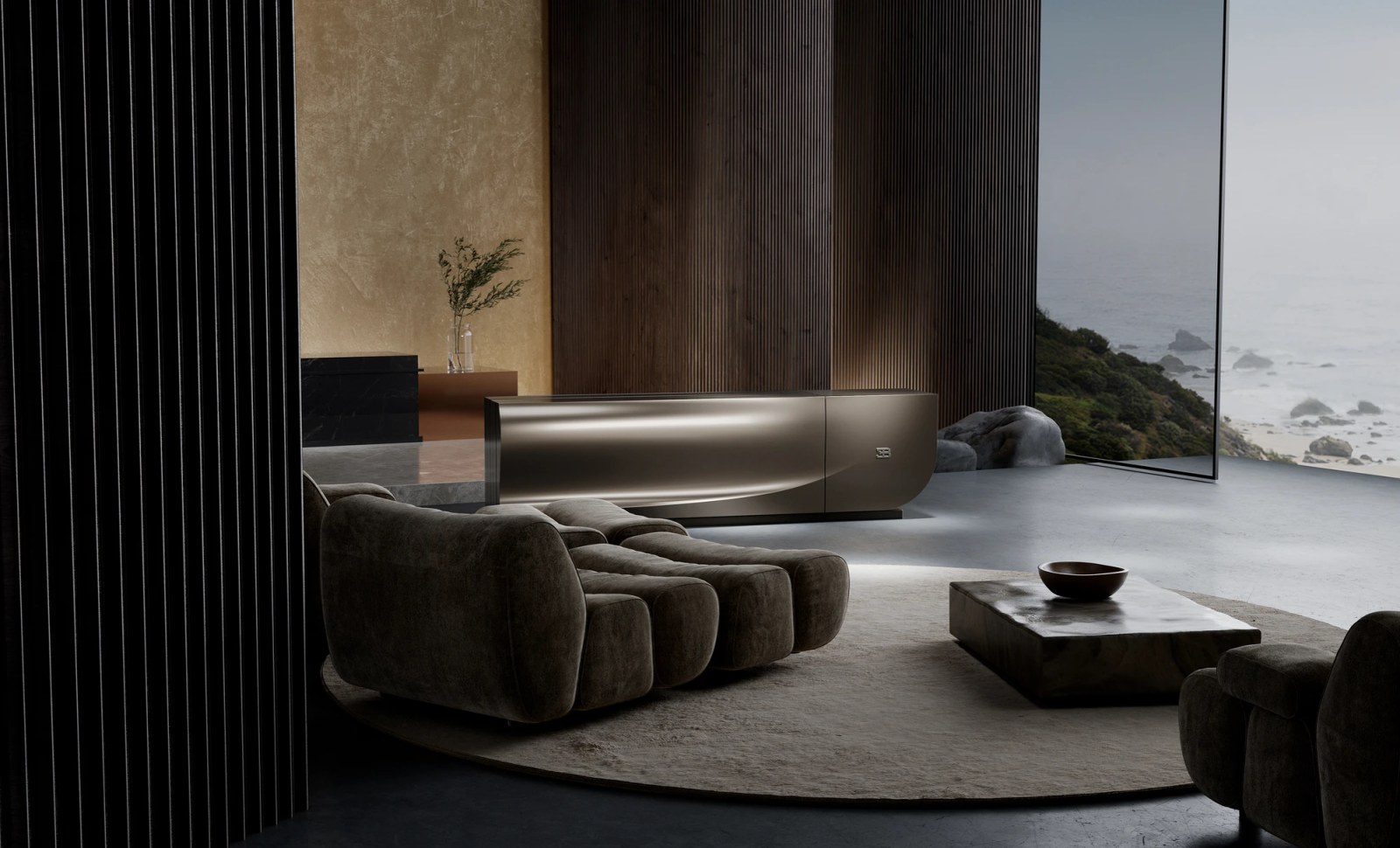 The Bugatti N1 Hides a 137-Inch Screen in Plain Sight
