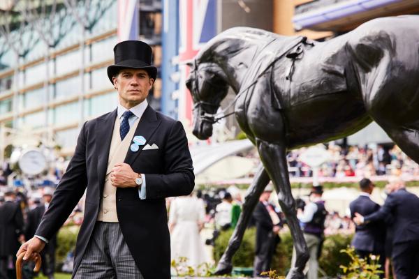 Henry Cavill's 1926 Longines at the Royal Ascot