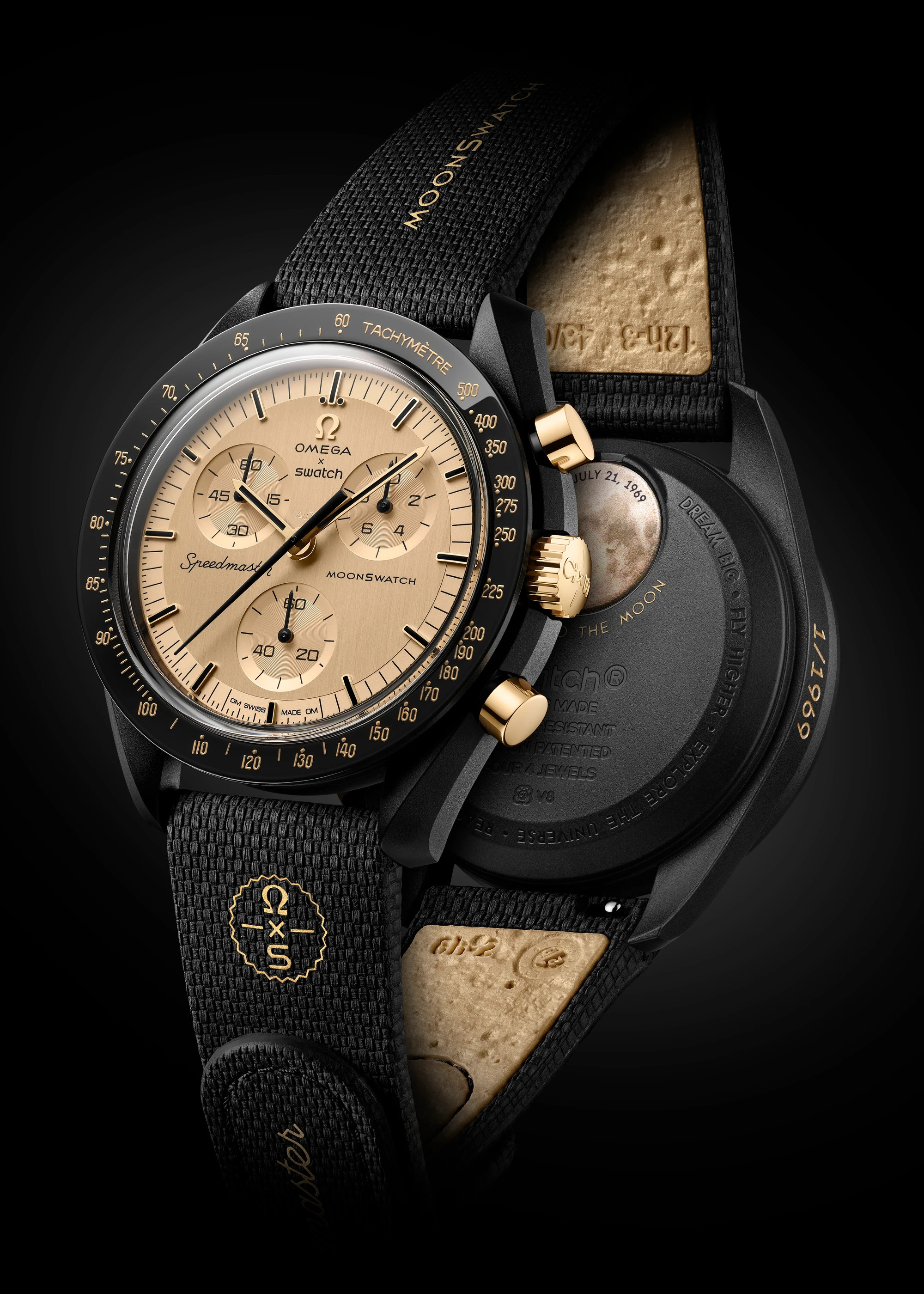 Pass the Application, Buy the New Gold MoonSwatch