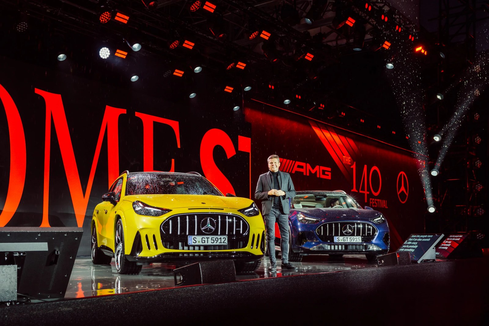 Mercedes Marks 140 Years With a 140-Car Parade and the AMG GT SUV