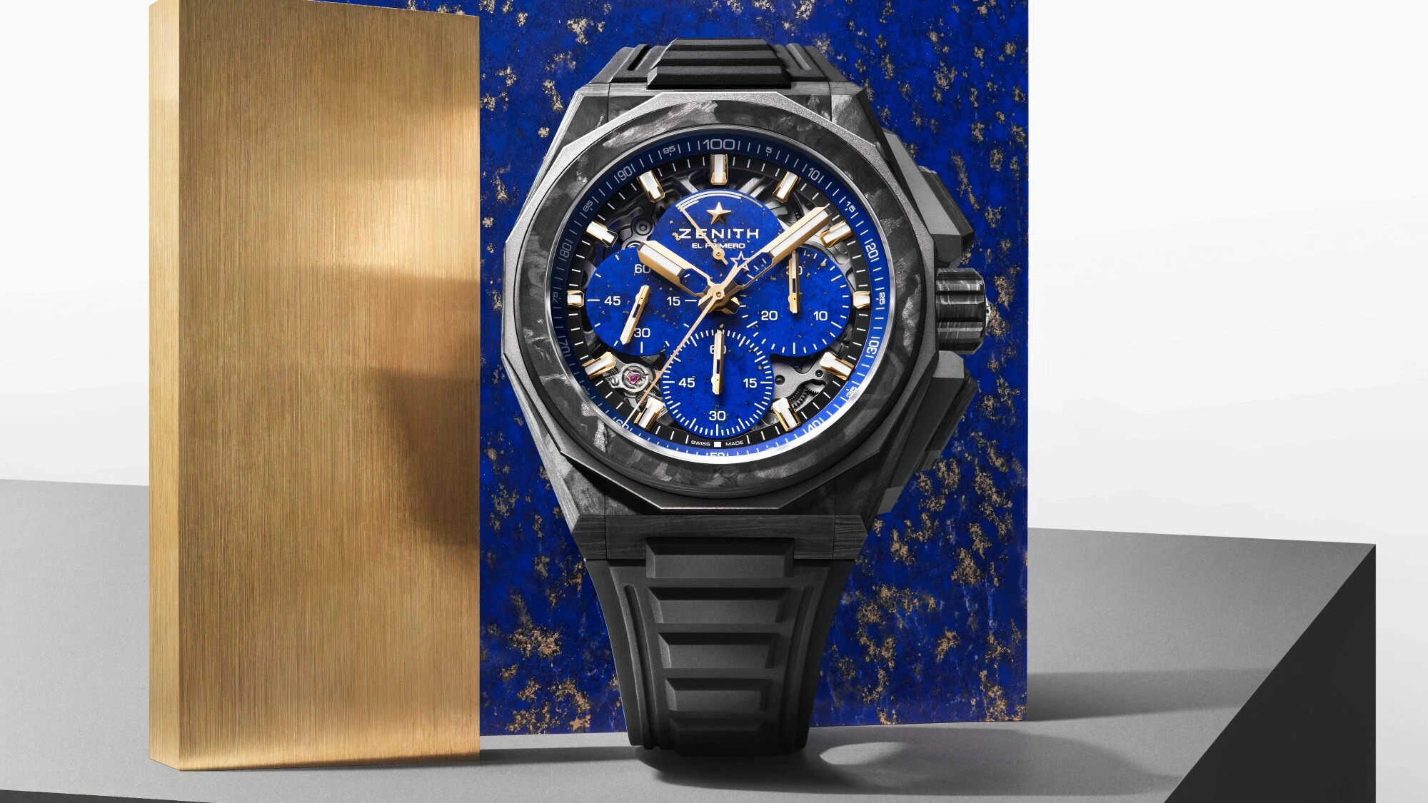 Zenith DEFY Extreme Lapis Lazuli II Carbon Chronograph — MenWith