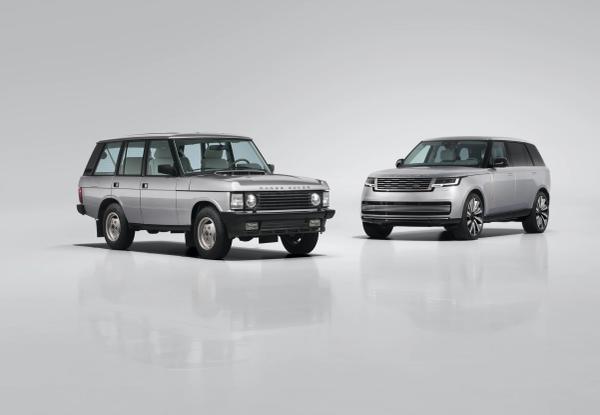 Range Rover pairs a 1993 Classic with the new SV Ultra for Monterey