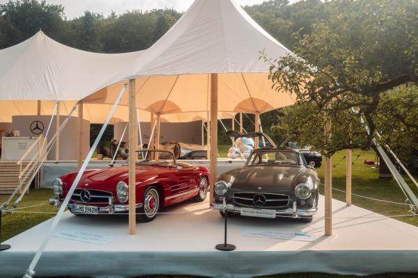 Mercedes-Benz Places Its History and Future Side by Side