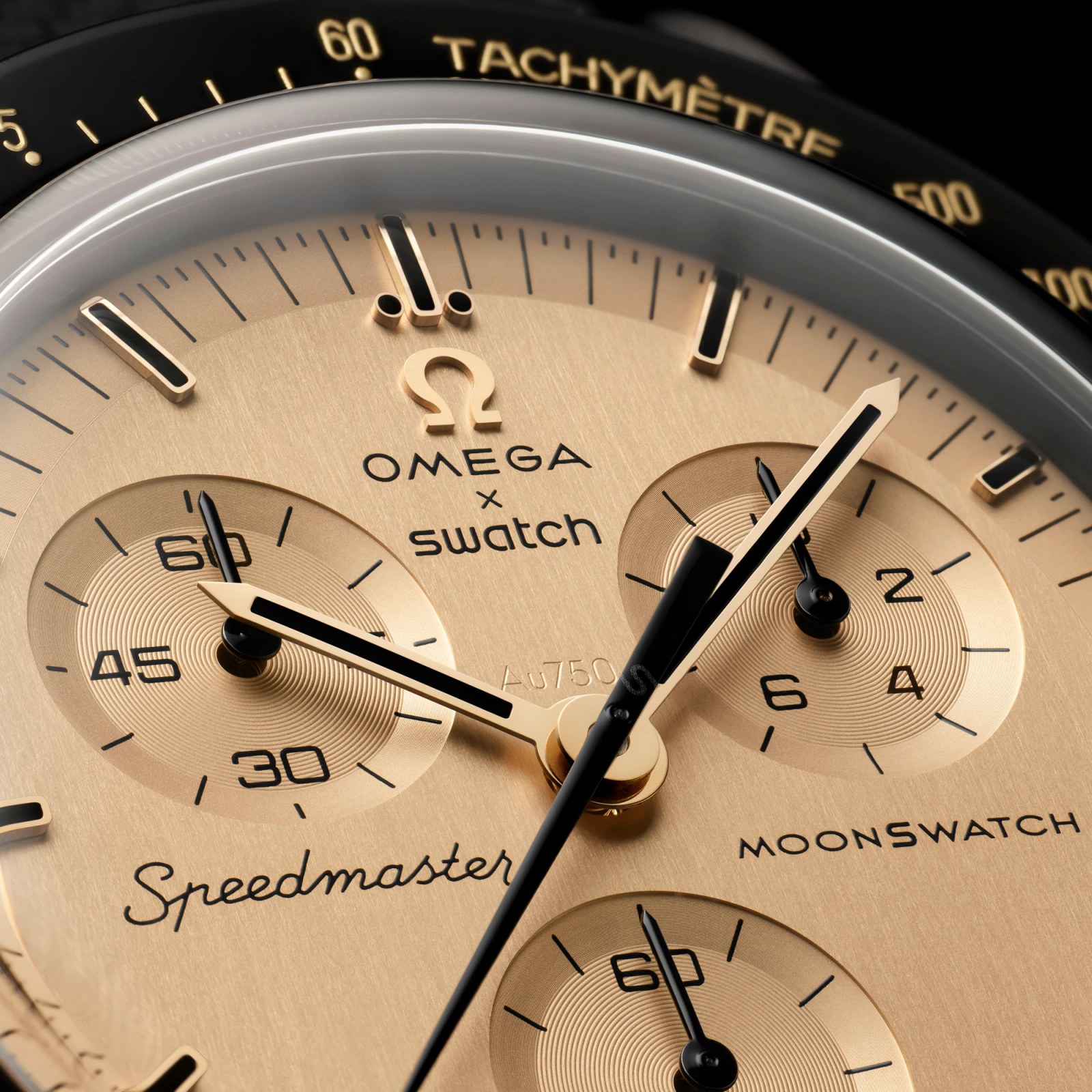 Pass the Application, Buy the New Gold MoonSwatch