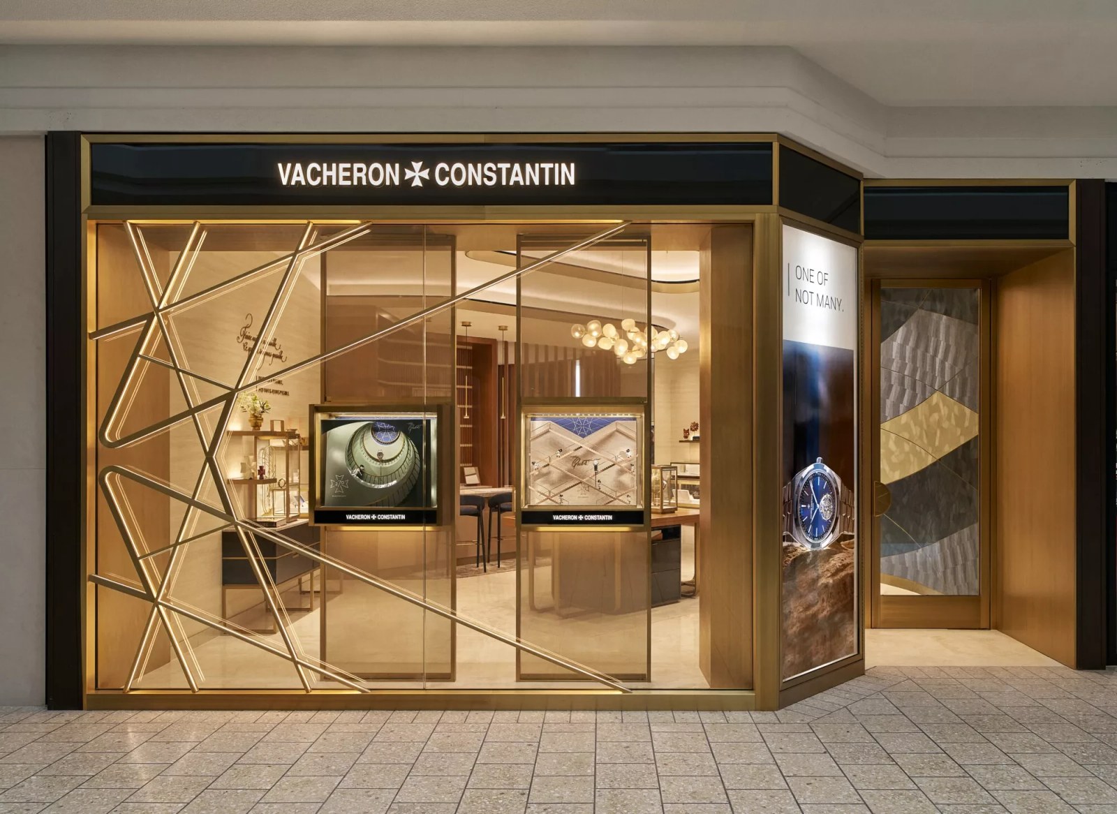 The exterior of the Vacheron Constantin boutique at The Mall at Short Hills.