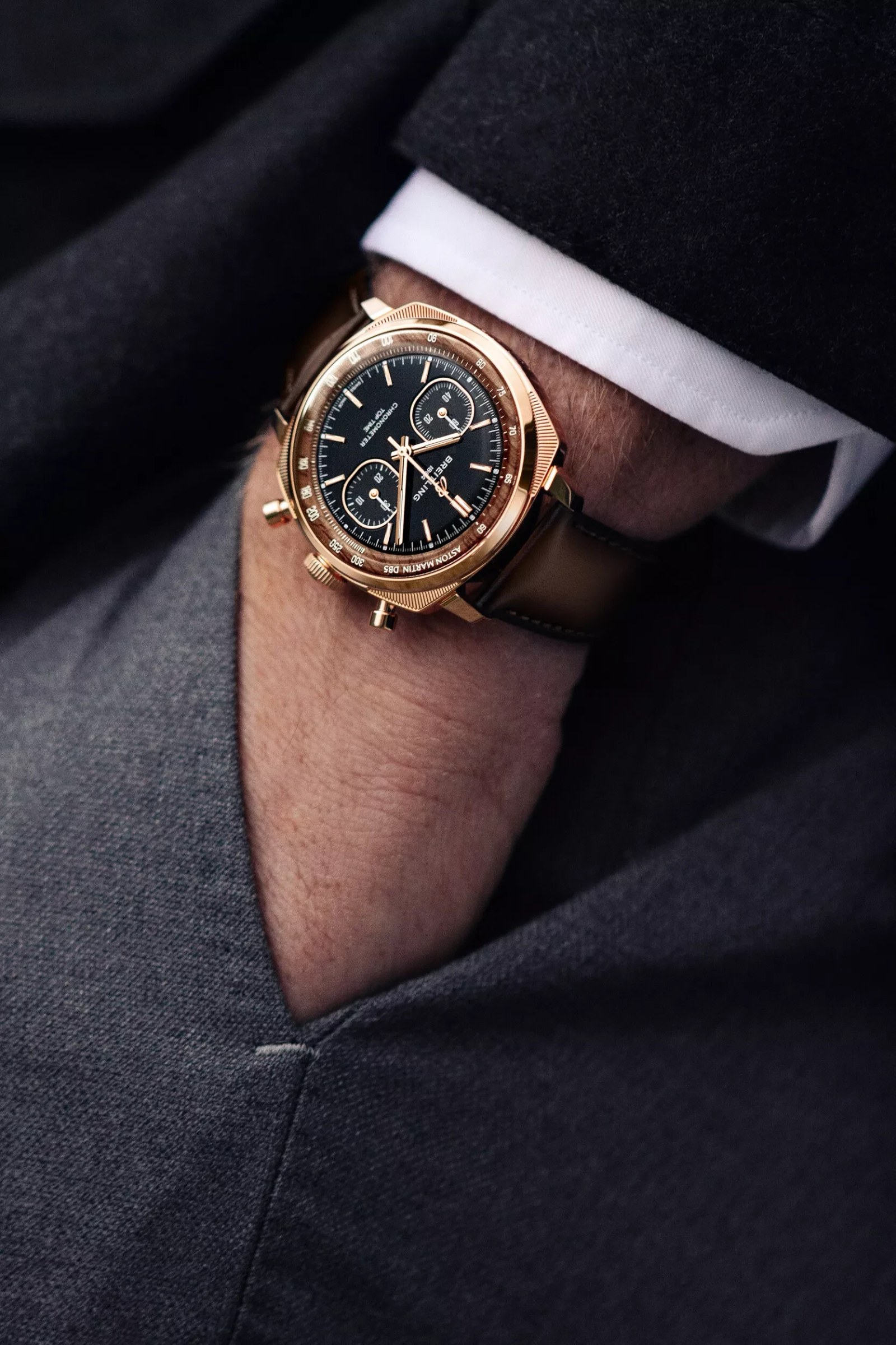 Breitling Top Time DB5 red gold edition