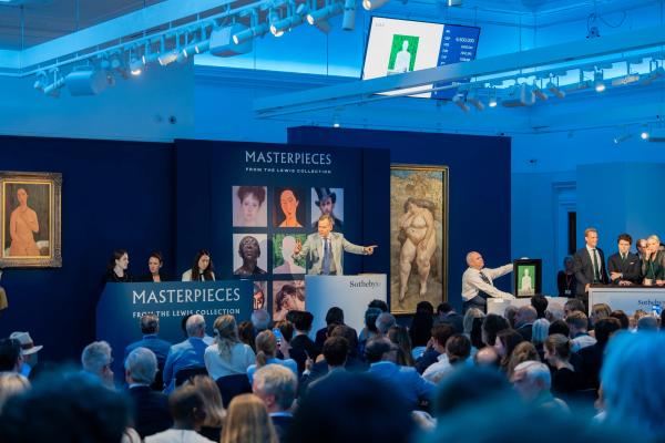 Inside a £420 Million Week at Sotheby's London