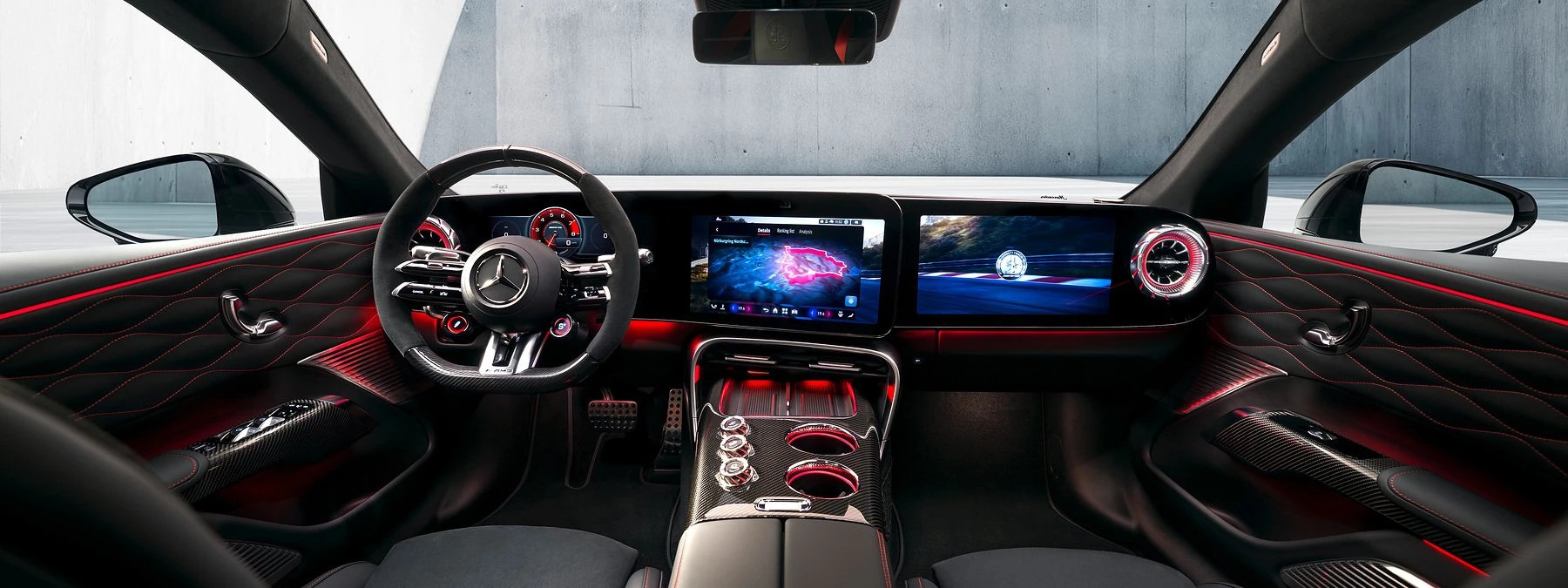 The Control Centre Inside the New Mercedes-AMG GT
