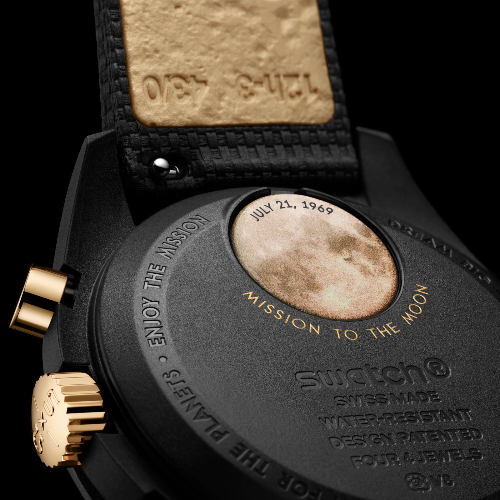 Pass the Application, Buy the New Gold MoonSwatch