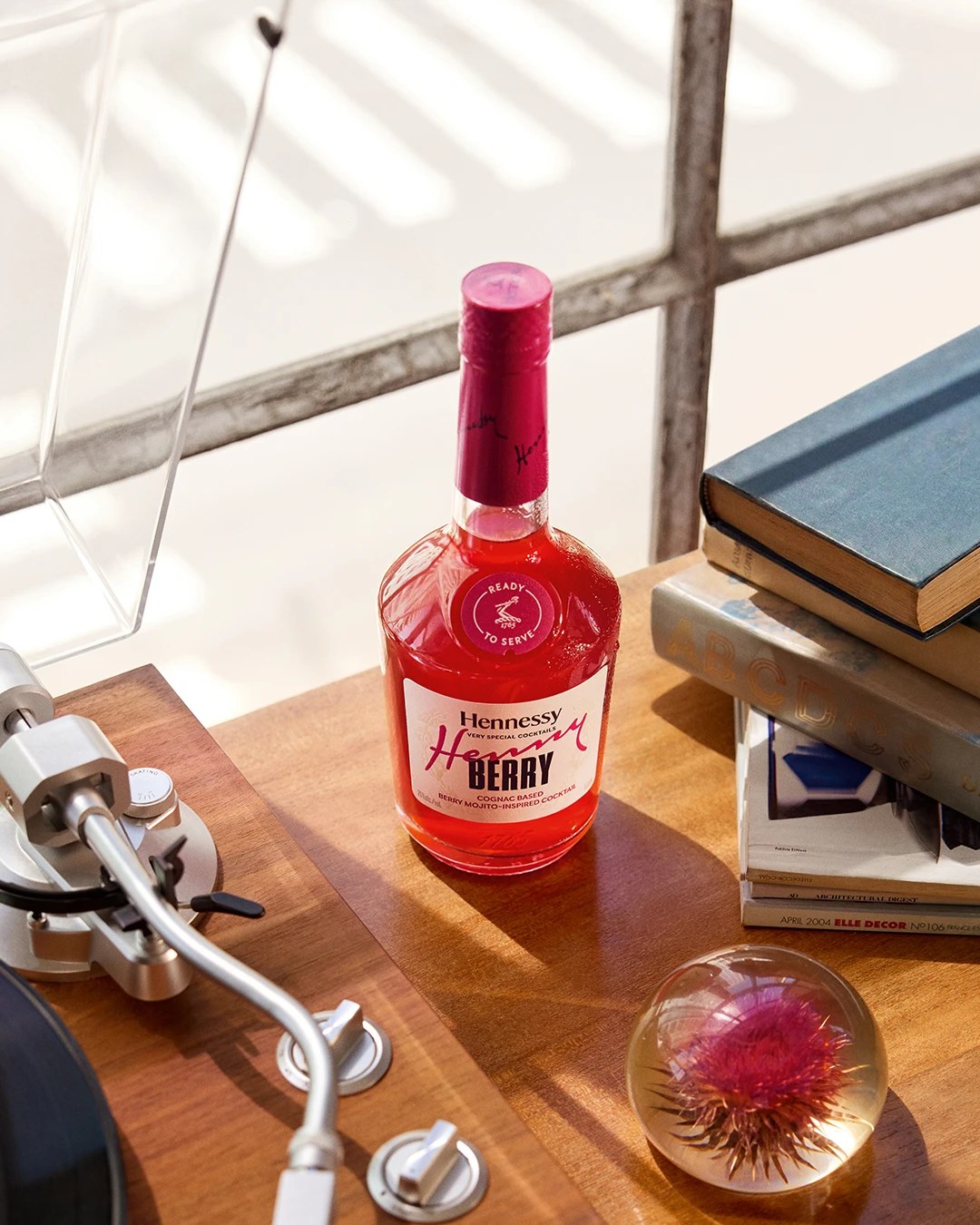 A bottle of the new Hennessy ready-to-serve cocktail.