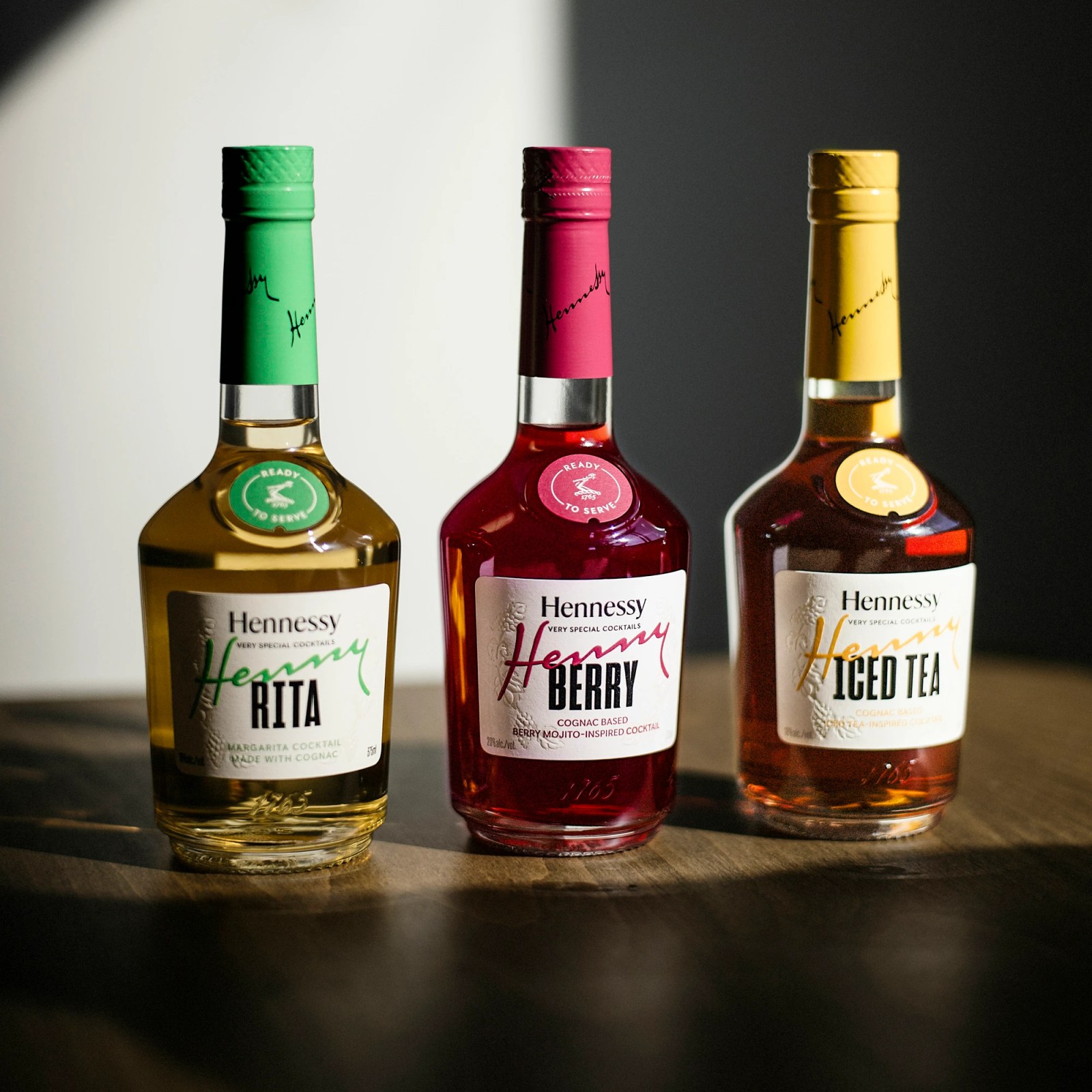 A lifestyle shot of the new Hennessy cocktails being enjoyed.