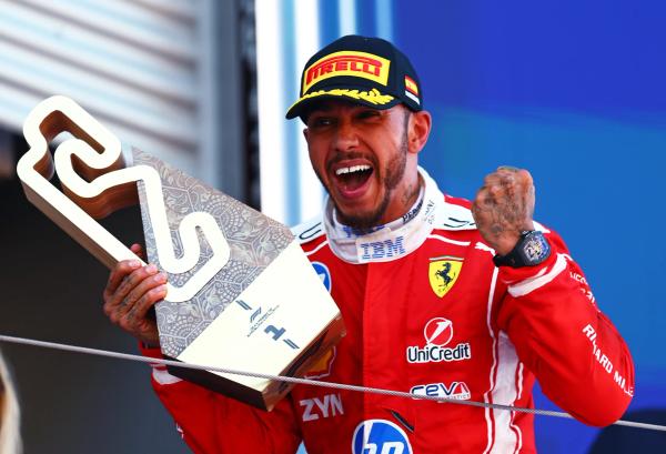 At 41, Lewis Hamilton Gives Ferrari Its Barcelona Victory