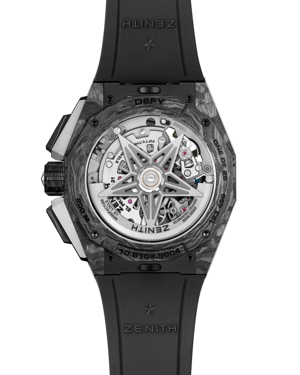 Zenith DEFY Extreme Lapis Lazuli II Carbon Chronograph — MenWith