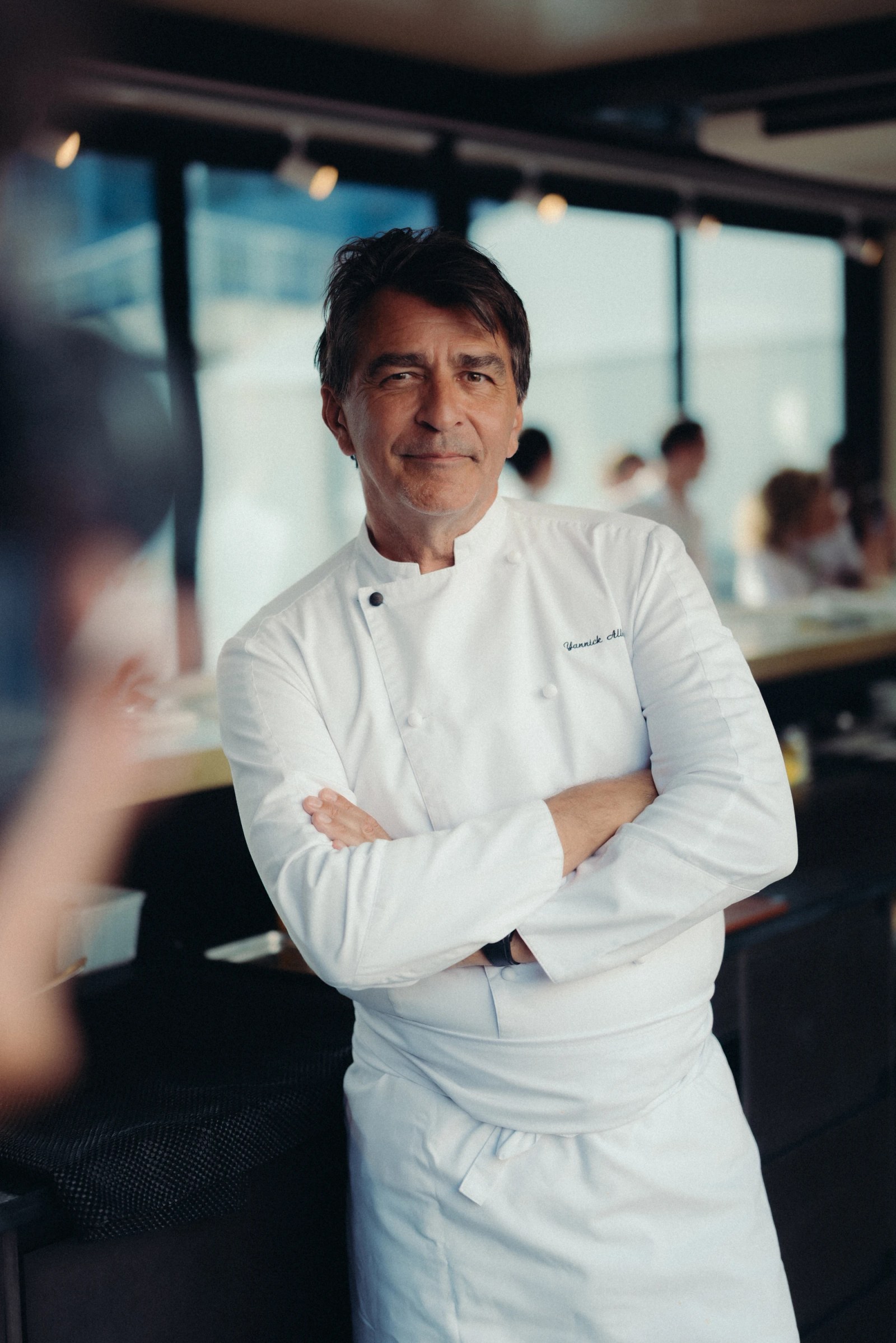 The Out Lap hospitality experience at the Belgian Grand Prix, featuring culinary performances.