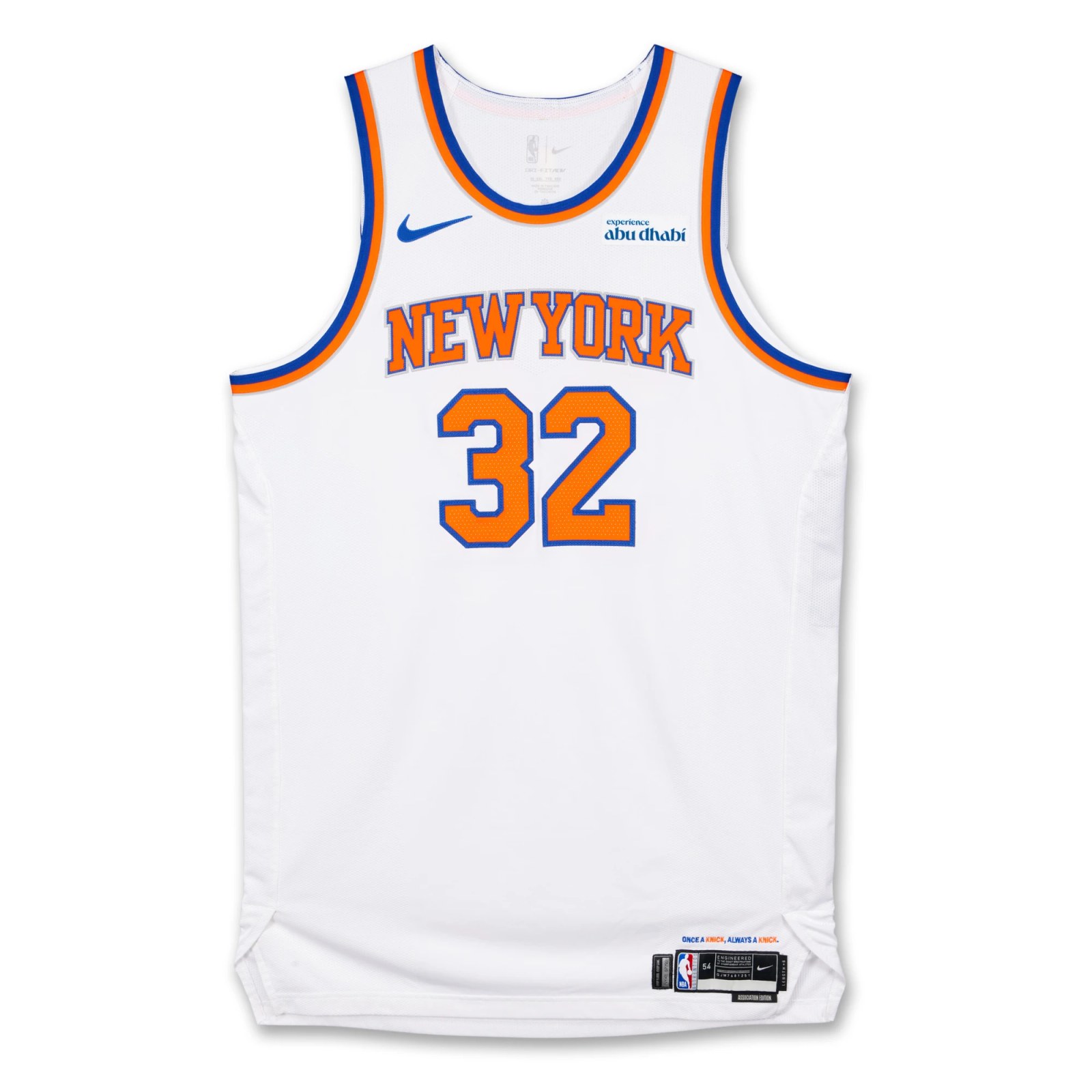 View 1 of Lot 4: Karl-Anthony Towns New York Knicks 2025-2026 Game Worn Association Edition Jersey | Matched to 3 Games | 2 Double-Doubles