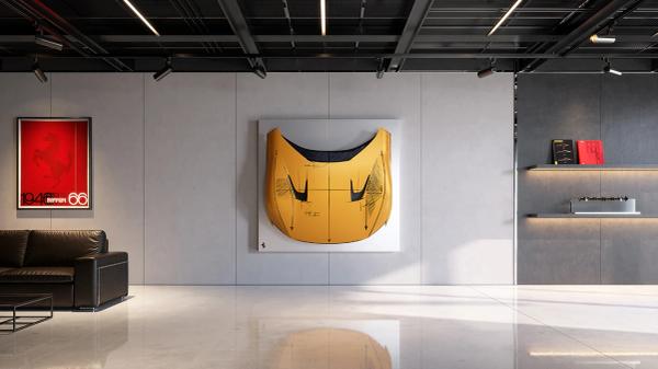 Ferrari's Sketch Body Turns Metal into Canvas