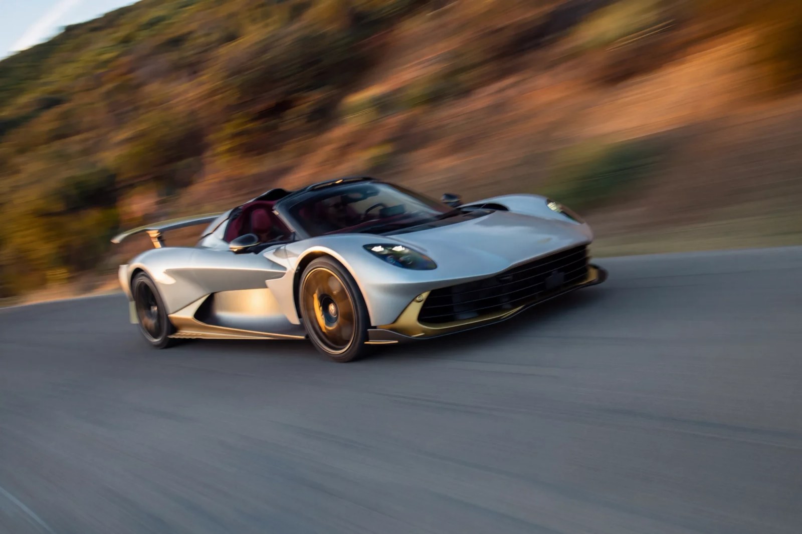 Aston Martin Valhalla Spider profile view