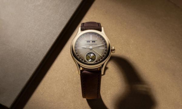 Laurent Ferrier Captures Dusk in Yellow Gold and Obsidian