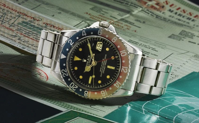 Rolex GMT Pepsi watch | rl=http%3A%2F%2Fsothebys-brightspot.s3.amazonaws.com%2Fdotcom%2F97%2Fc3%2Fd35d9db2435293c59a6db3a73036%2Frarestgmt6.jpg