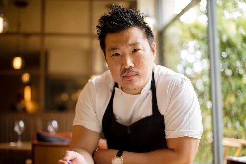 Chef Andrew Wong, whose restaurant A.Wong is popping up in Mayfair.